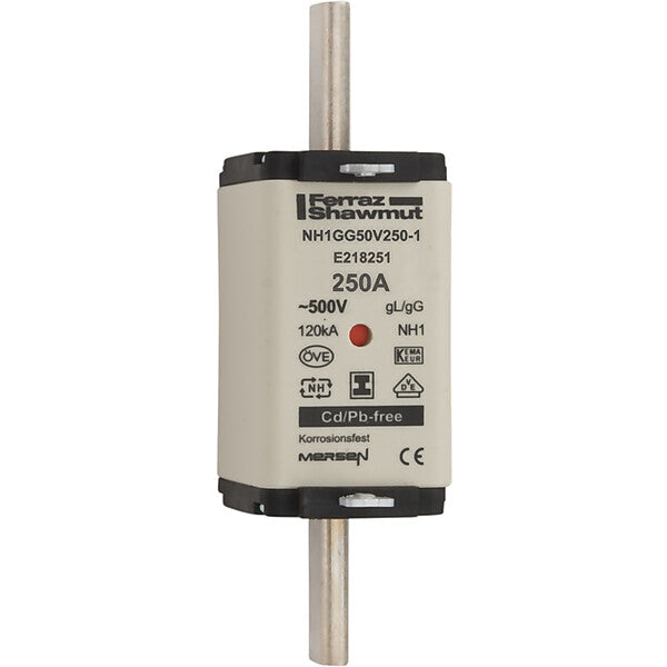 Mersen NH-Sicherungseinsatz SG Gr.1 gG 250A/500V KM NH1GG50V250-1